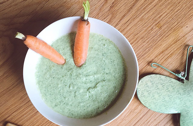 Salatcreme aus Salatresten.